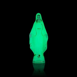 Figurka - fluorescencyjna - Matka Boża Niepokalana - 15 cm